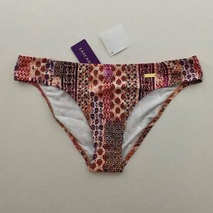 NWT Lascana Low Rise Ruched Bikini Swim Bottom
